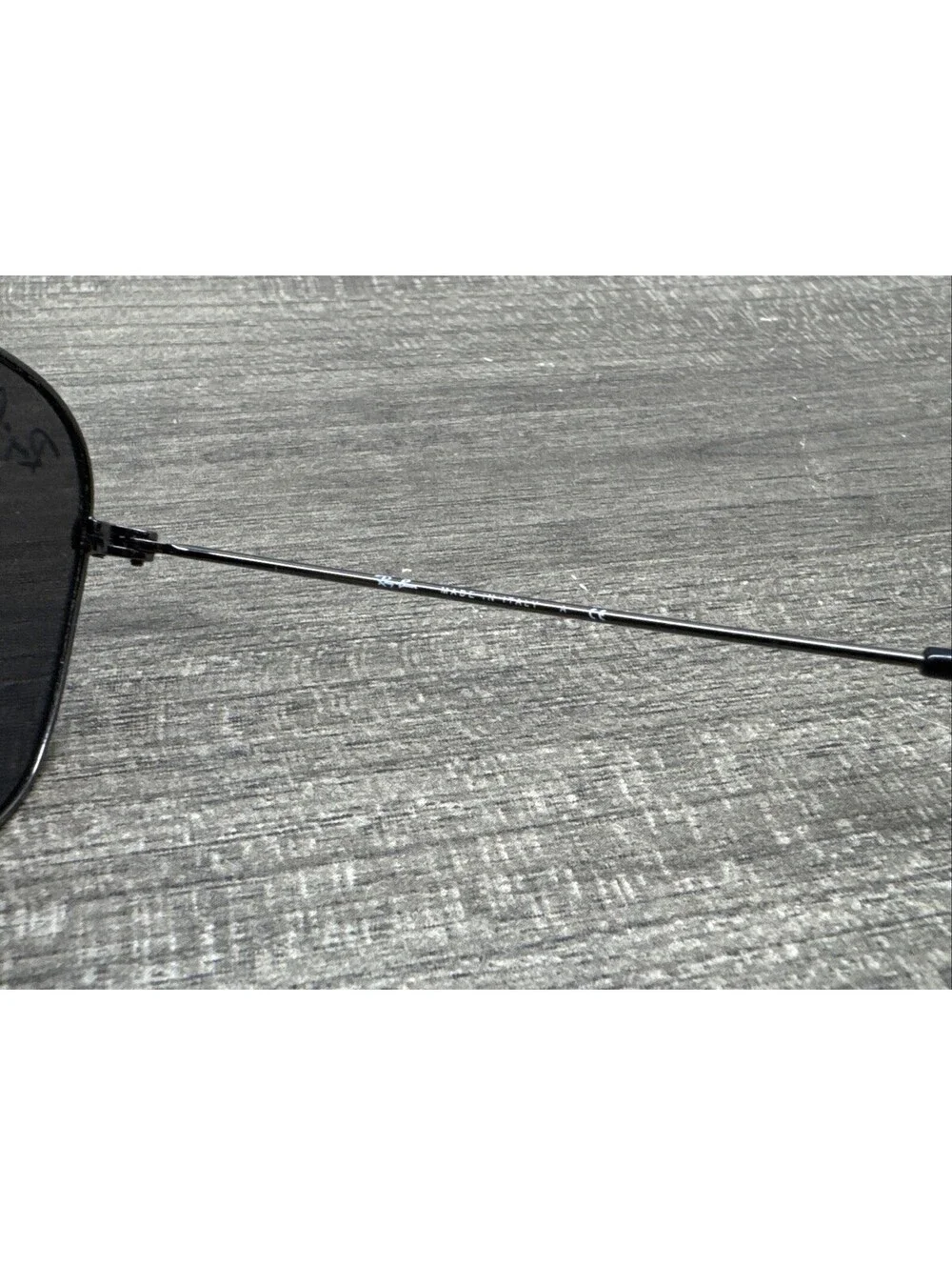 Ray Ban RB3136 Caravan 004 Gunmetal Sunglasses FRAME ONLY (Bad Lenses) 55-15-140